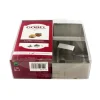 Cerf Dellier 4 carrés à pâtisserie + poussoir H 4 cm