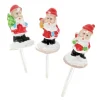 Cerf Dellier 3 décors Santa Claus assortis sur pique