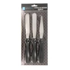 Cerf Dellier 3 spatules de précision assorties