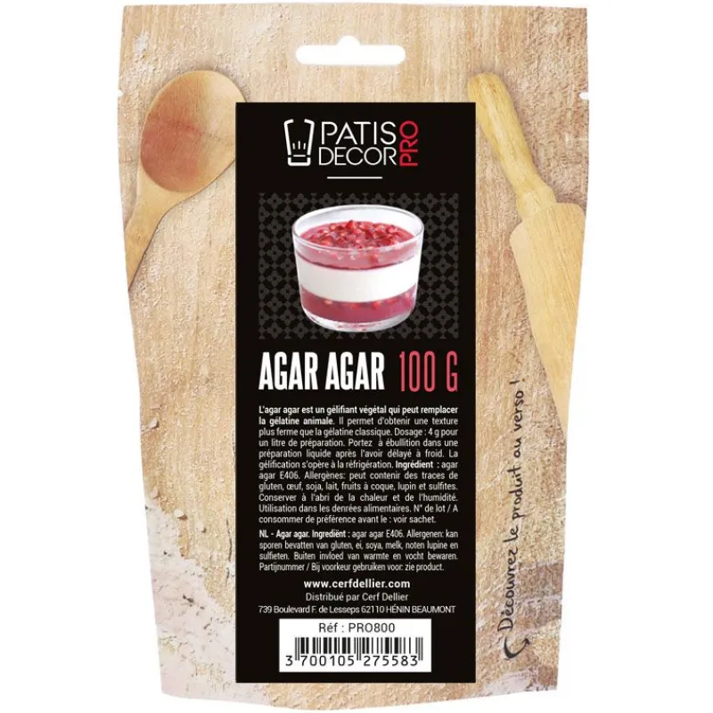 Cerf Dellier Agar Agar 100 g