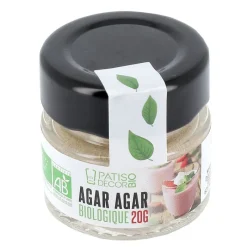 Cerf Dellier Agar Agar bio 20 g - DDM 08/24