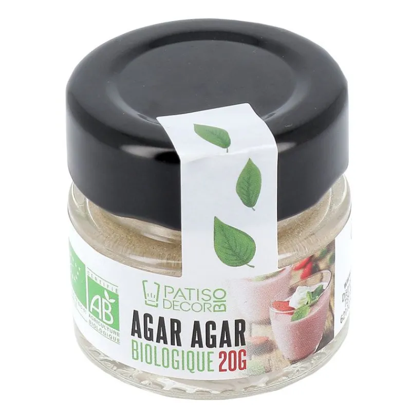 Cerf Dellier Agar Agar bio 20 g - DDM 08/24