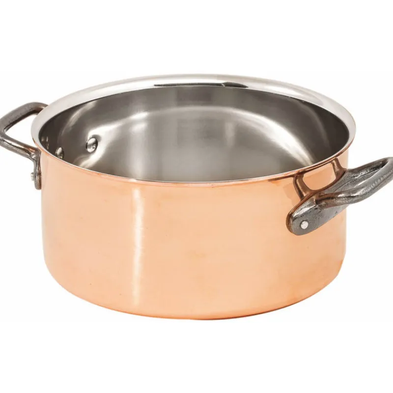 Cerf Dellier Alliance cuivre faitout 28 cm
