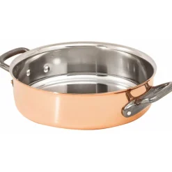 Cerf Dellier Alliance cuivre sautoir 24 cm