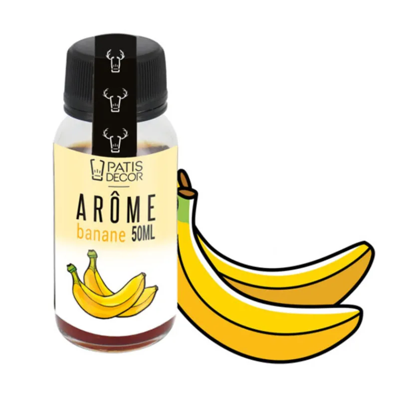 Cerf Dellier Arôme Banane 50 ml