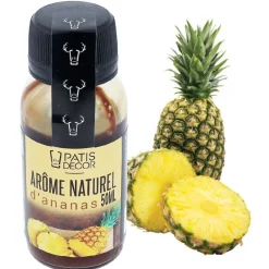 Cerf Dellier Arôme naturel d'Ananas 50 ml