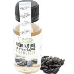 Cerf Dellier Arôme naturel de Fève Tonka biologique 50 ml - DDM 09/24