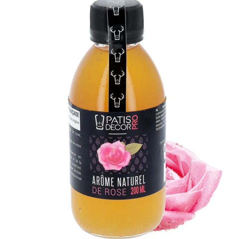 Cerf Dellier Arôme naturel de Rose 200 ml