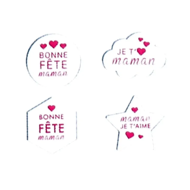 Cerf Dellier Assortiment chocolats blancs Bonne Fête Maman (x 96) - DDM 10/24