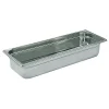 Cerf Dellier Bac gastronorme perforé inox - sans anse - GN 2/4 profondeur 10 cm