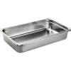 Cerf Dellier Bac gastronorme plein inox - sans anse - GN 1/1 profondeur 5,5 cm