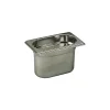 Cerf Dellier Bac gastronorme plein inox - sans anse - GN 1/9 profondeur 6,5 cm