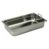Cerf Dellier Bac gastronorme plein inox - avec anses escamotables - GN 1/1 profondeur 15 cm