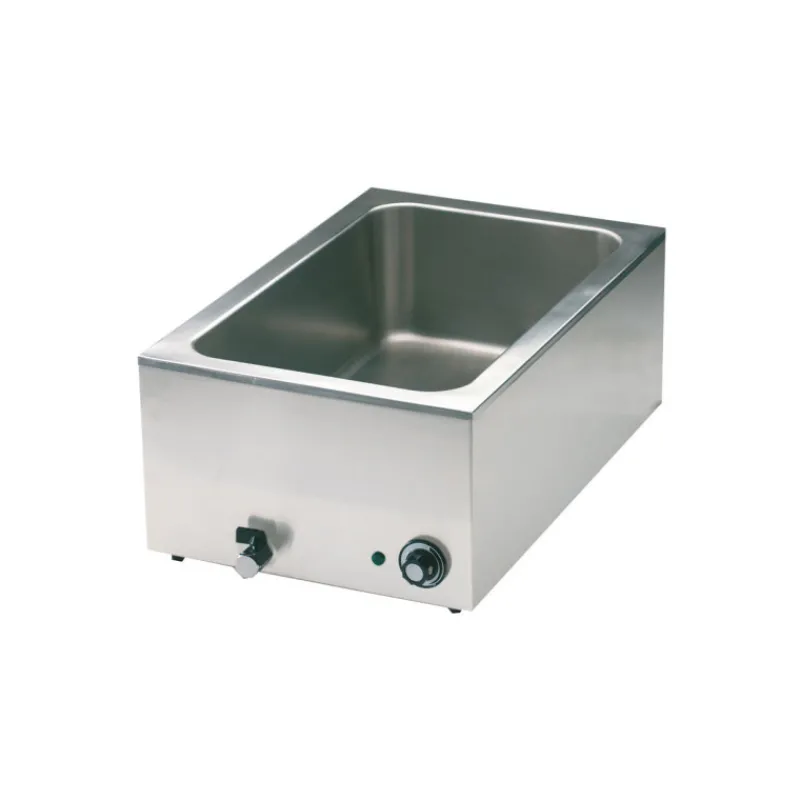 Cerf Dellier Bain-marie GN 1/1 électrique avec vidange
