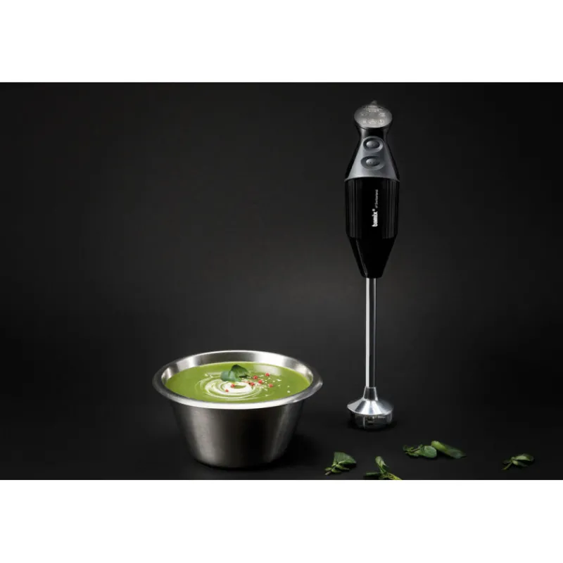 Cerf Dellier Bamix mixeur Gastro 200 noir tube 18,5 cm