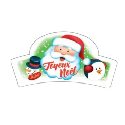 Cerf Dellier Banderoles azyme Joyeux Noël (x24)