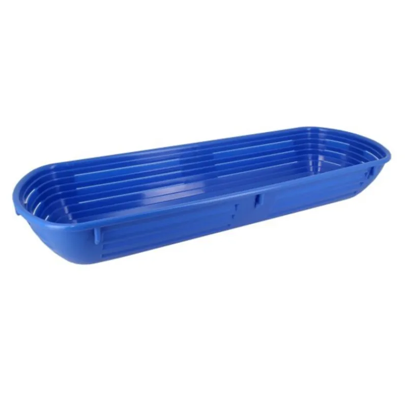 Cerf Dellier Banneton à fermentation plastique bleu 14 x 42 cm