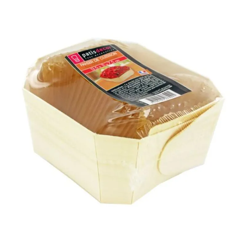 Cerf Dellier Barquette de cuisson bois 13,5 cm