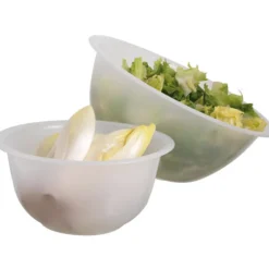 Cerf Dellier Bassine demi-ronde polypropylène Ø 19 cm - 1 litre