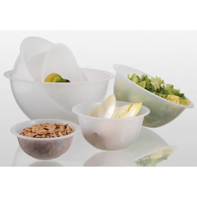 Cerf Dellier Bassine demi-ronde polypropylène Ø 19 cm - 1 litre