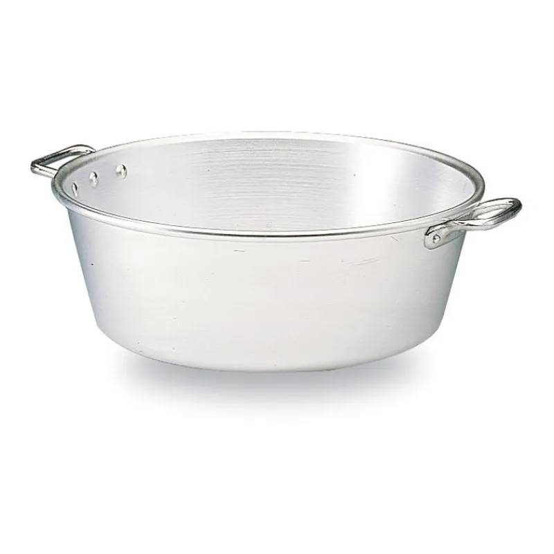 Cerf Dellier Bassine landaise aluminium à anses 50 cm
