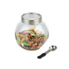 Cerf Dellier Bocal à bonbon verre avec cuillère