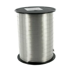 Cerf Dellier Bolduc satiné argent 7mm (500 m)