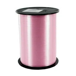Cerf Dellier Bolduc satiné rose 7 mm (500 m)