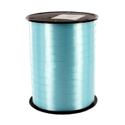 Cerf Dellier Bolduc satiné turquoise 7mm (500 m)