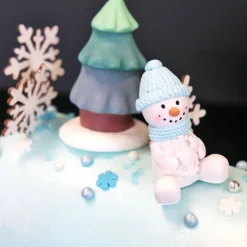 Cerf Dellier Bonhomme de neige assis
