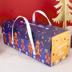 Cerf Dellier Boîte à buche casse-noisette - 35 x 11 x 11 cm