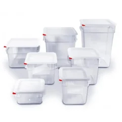 Cerf Dellier Boîte de conservation carrée polypropylène - 2 litres