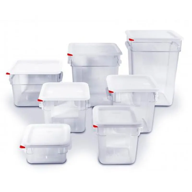 Cerf Dellier Boîte de conservation carrée polypropylène - 2 litres