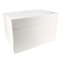 Cerf Dellier Boîte pâtissière blanche 41 x 61 x 22 cm