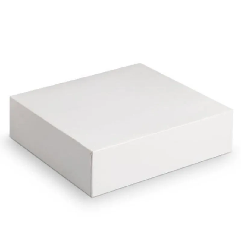 Cerf Dellier Boîte pâtissière blanche carrée 31 x 31 x 5 cm