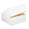 Cerf Dellier Boîte pâtissière blanche carrée 35 x 35 x 8 cm