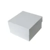 Cerf Dellier Boîte pâtissière blanche hauteur 15 cm PME