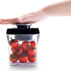 Cerf Dellier Boîte sous vide carrée empilable 1,95 l