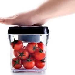 Cerf Dellier Boîte sous vide carrée empilable 1,95 l