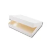 Cerf Dellier Boîte traiteur blanche 43 x 29 x 6 cm