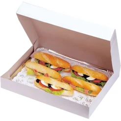 Cerf Dellier Boîtes pour plateau traiteur 19 x 28 cm (x25)