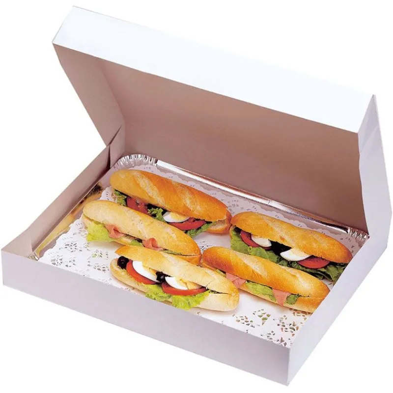 Cerf Dellier Boîtes pour plateau traiteur 19 x 28 cm (x25)