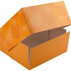 Cerf Dellier Boîtes pâtissières Pauline 40 x 40 cm Hauteur 10 cm (x 25)