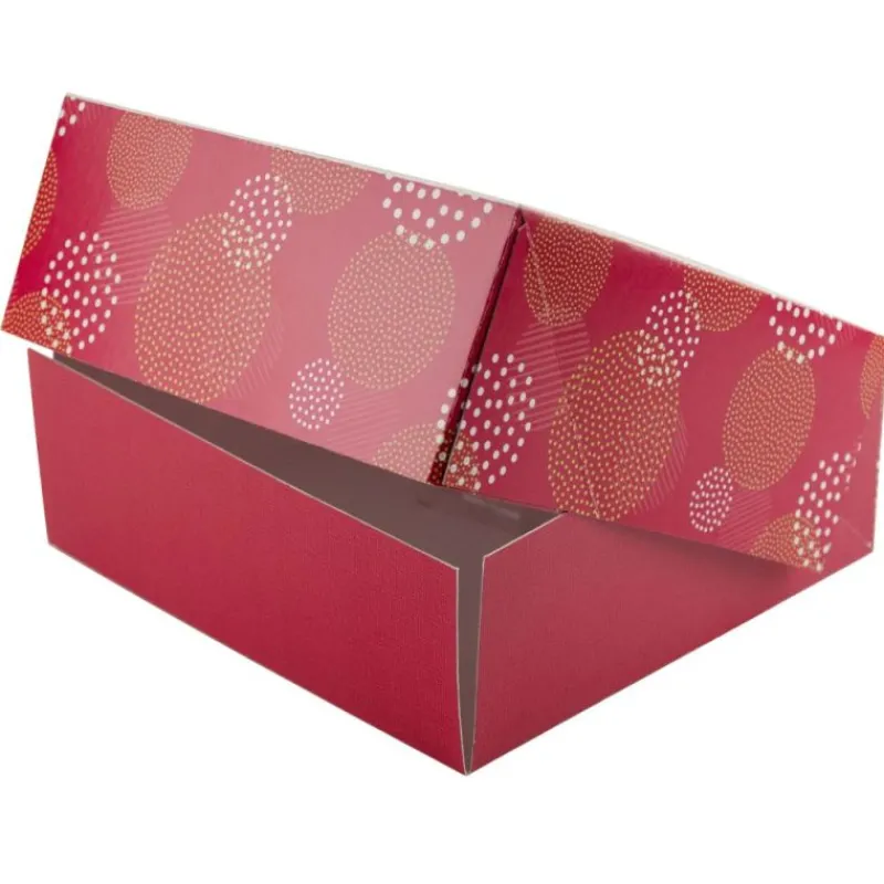 Cerf Dellier Boîtes pâtissières Pauline 29 x 29 cm Hauteur 8 cm (x 50)