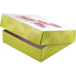 Cerf Dellier Boîtes pâtissières Pauline 16 x 16 cm Hauteur 5 cm (x 50)