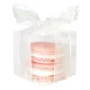 Cerf Dellier Boîtes transparentes 6 x 6 x 6 cm (x 5)