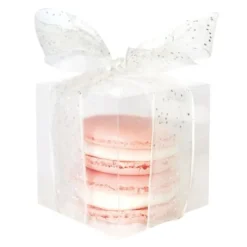 Cerf Dellier Boîtes transparentes 8 x 8 x 8 cm (x 4)