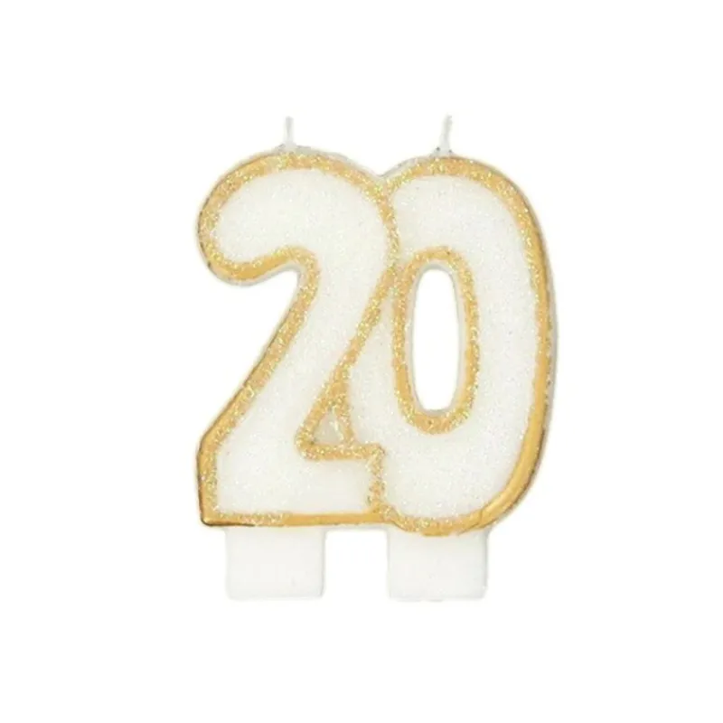 Cerf Dellier Bougie anniversaire 20 ans