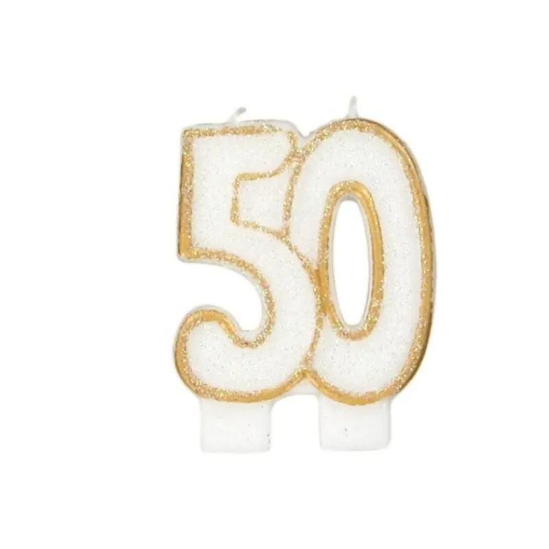 Cerf Dellier Bougie anniversaire 50 ans