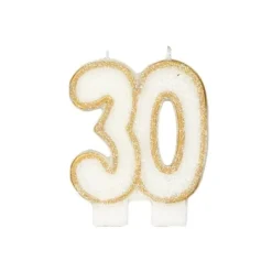 Cerf Dellier Bougie anniversaire 30 ans